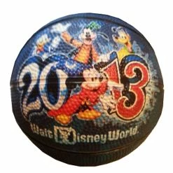 Brand new 🌟 Disney 🏀 Basketball - 2013 Logo - Sorcerer Mickey Mouse And Friends ⌛