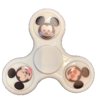 Hot Sale β Disney Fidget Spinner - Mickey Mouse - Light Up - White π 3 Hot Sale β Disney Fidget Spinner - Mickey Mouse - Light Up - White π